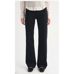 ABERCROMBIE & FITCH High Rise 90s Relaxed Jeans 29 Black NEW Curve Love Casual